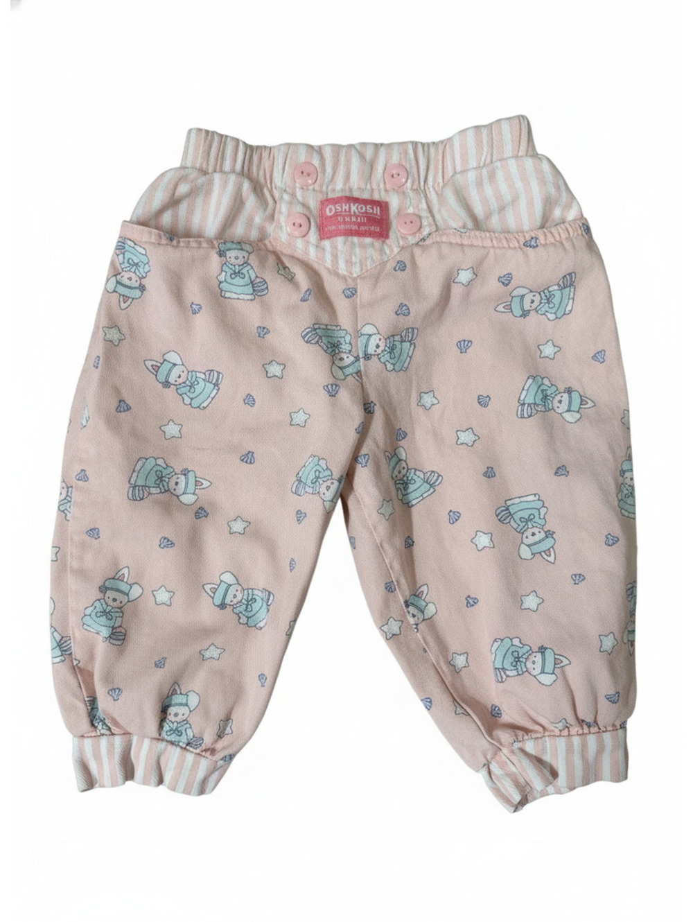 Vintage OshKosh B’Gosh Beach Bunny Pants 18M